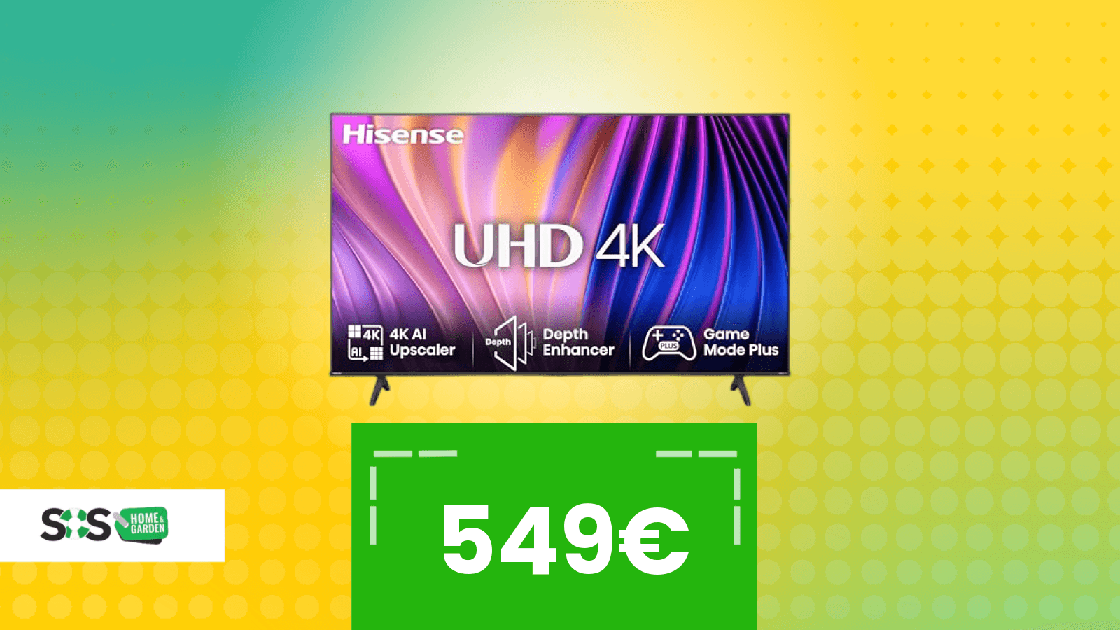 Immagine di A 549€ questa TV 75” ti farà riscoprire il concetto di grande schermo