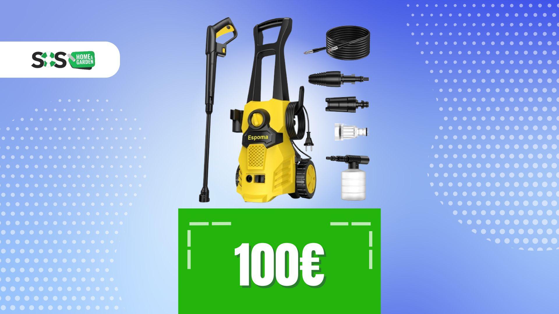 Immagine di Idropulitrice professionale sotto i 100€: sì, è davvero possibile (e in offerta)