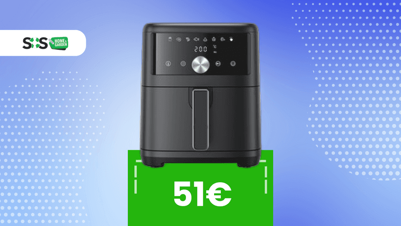 Immagine di Friggitrice gigante, prezzo mini: friggitrice da 6 litri a 50€ su eBay