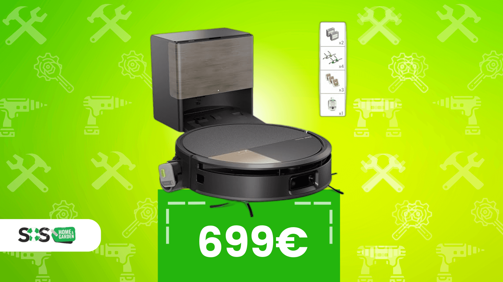 Immagine di Prezzo BOMBA sull'iRobot Roomba Max 706 Combo! Su Amazon risparmi il 42%