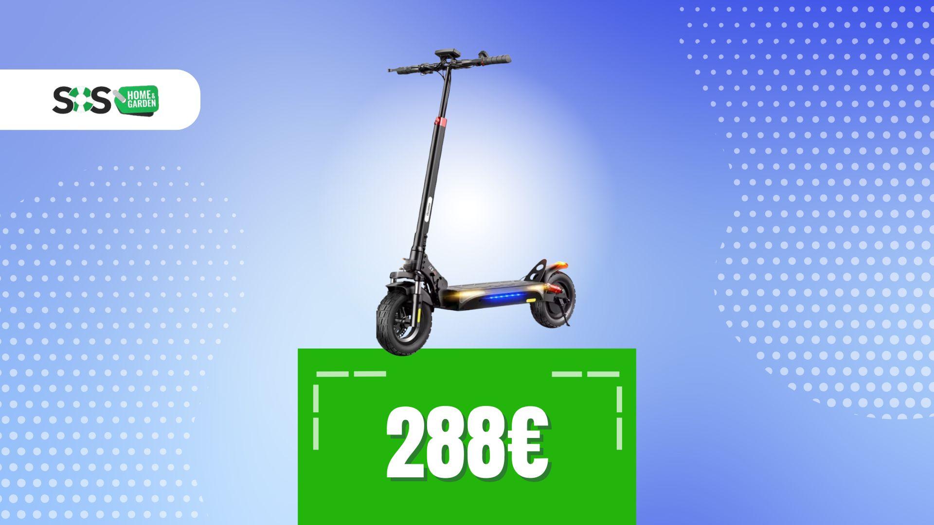Immagine di Scooter elettrico a prezzi folli? Non più! Questo modello costa solo 288€