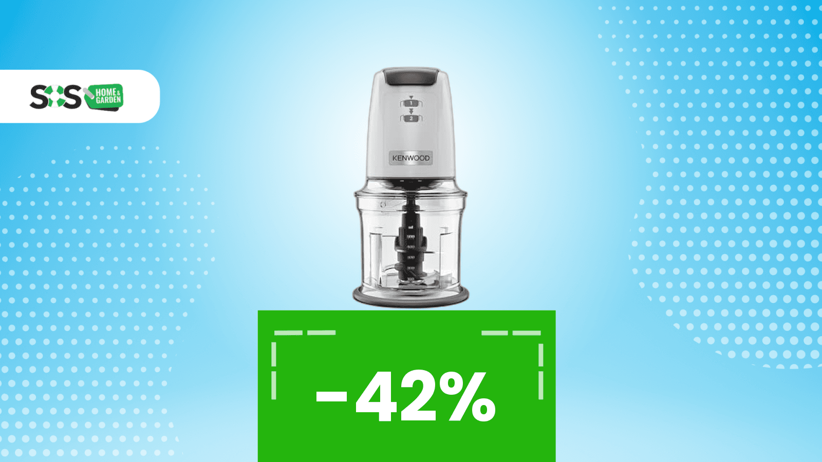 Immagine di Da tempo leader di mercato: il tritatutto Kenwood in offerta a meno di 30€