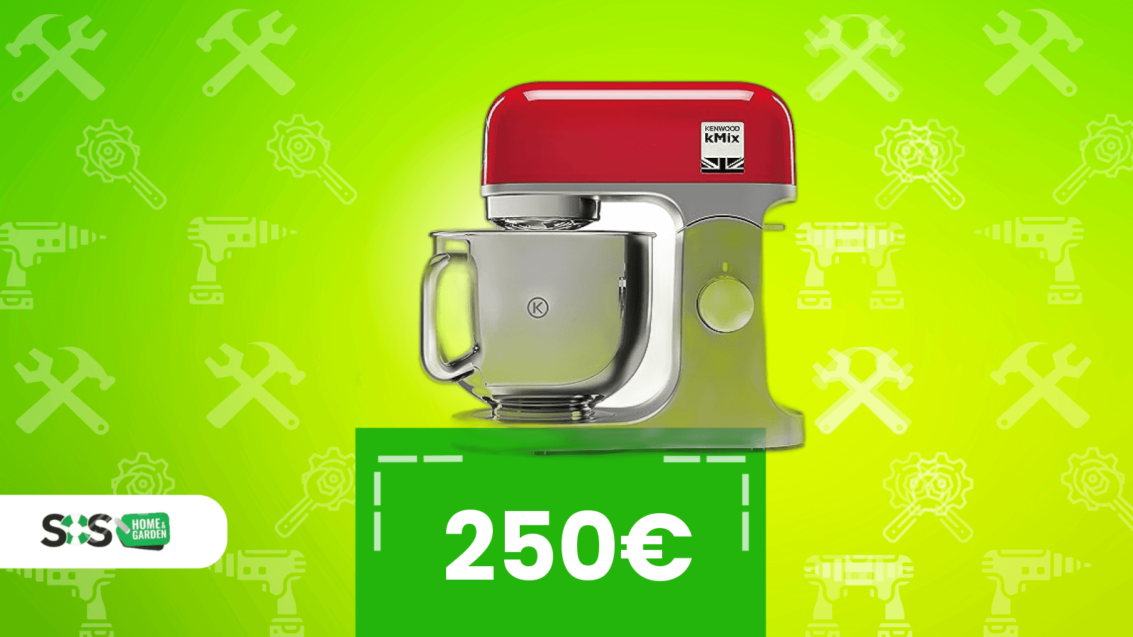 Immagine di Impastatrice planetaria che può arrivare a oltre 20 accessori, oggi in forte sconto