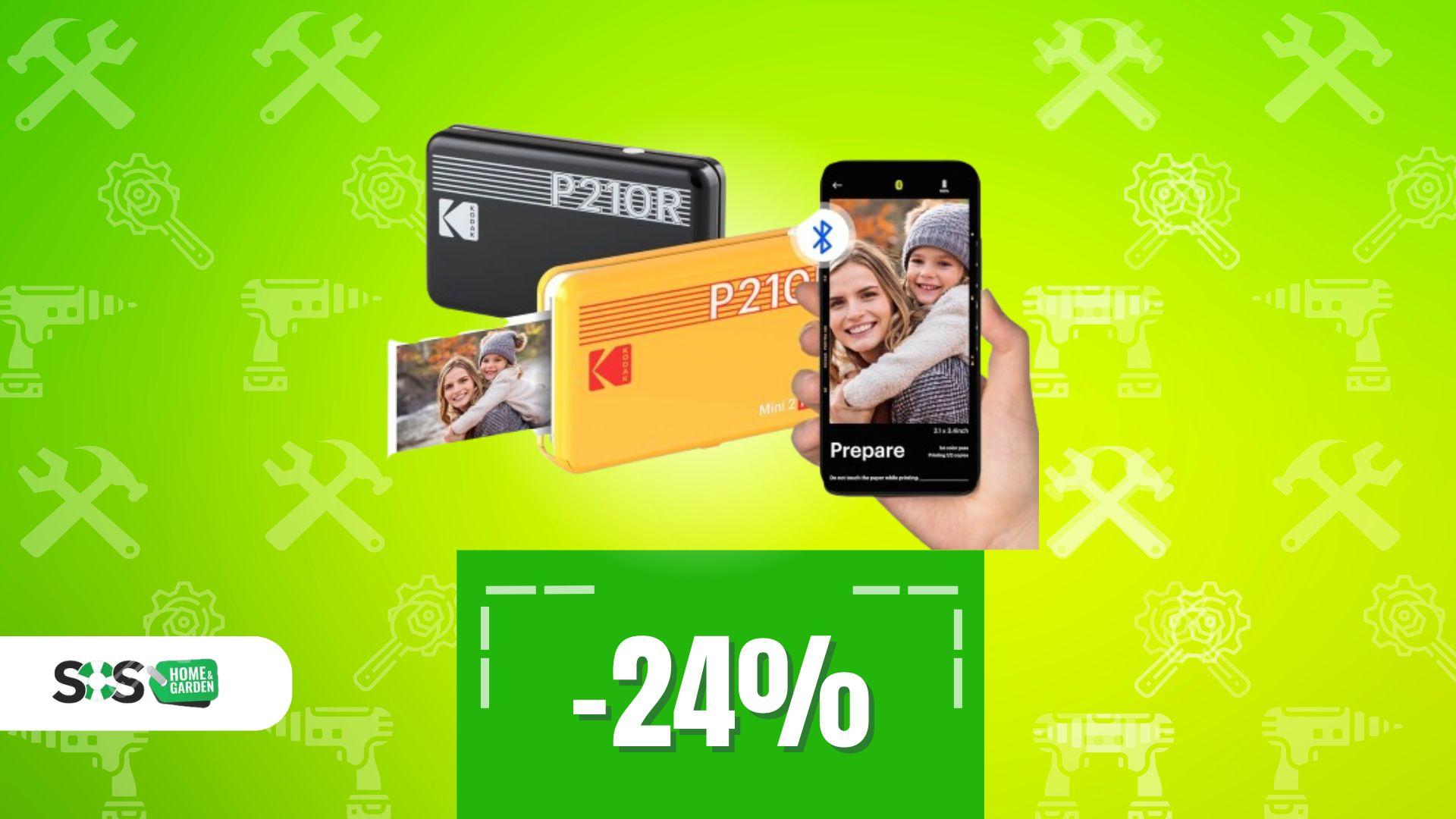 Immagine di Stampi dal telefono in un attimo: con questa KODAK la carta è già dentro