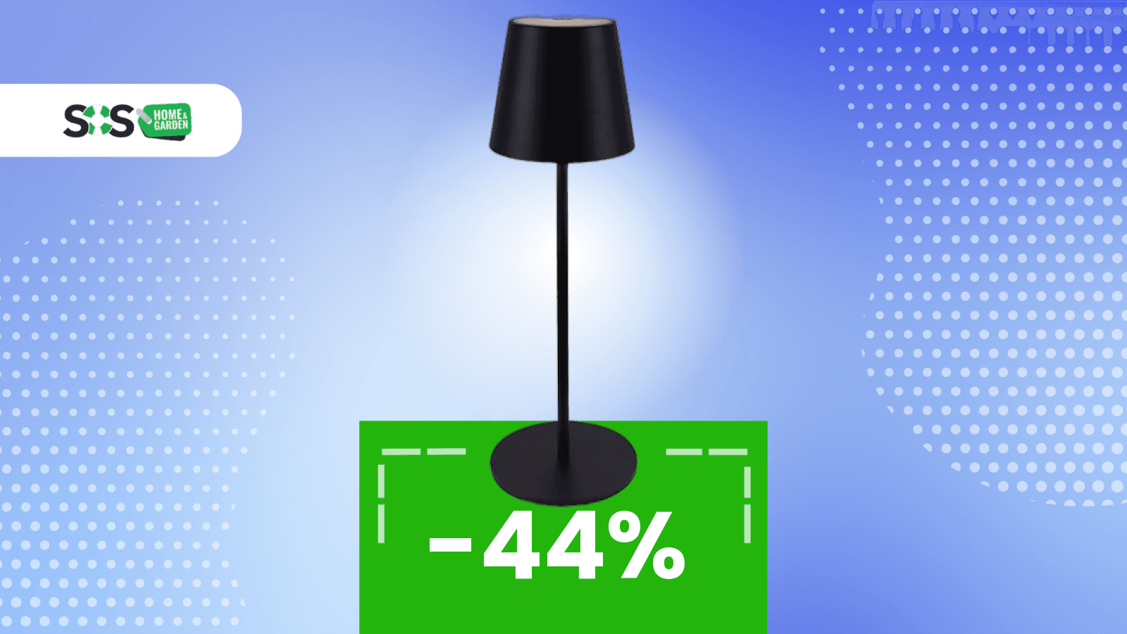 Immagine di Libertà di luce ovunque: la lampada senza fili oggi è al -44%