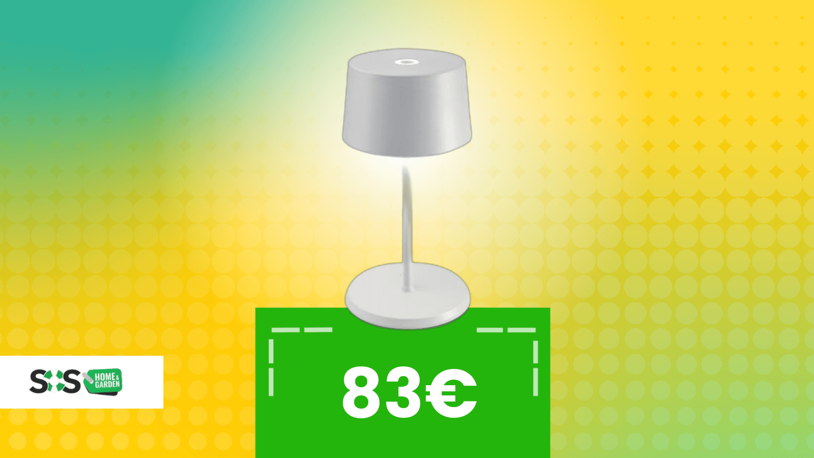 Immagine di Lampada Zafferano da tavolo: design, touch e sconto da non perdere