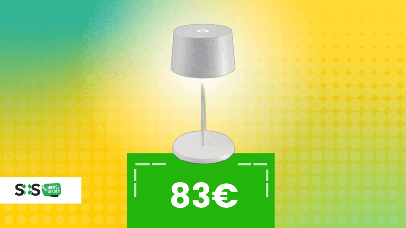 Immagine di Lampada Zafferano da tavolo: design, touch e sconto da non perdere