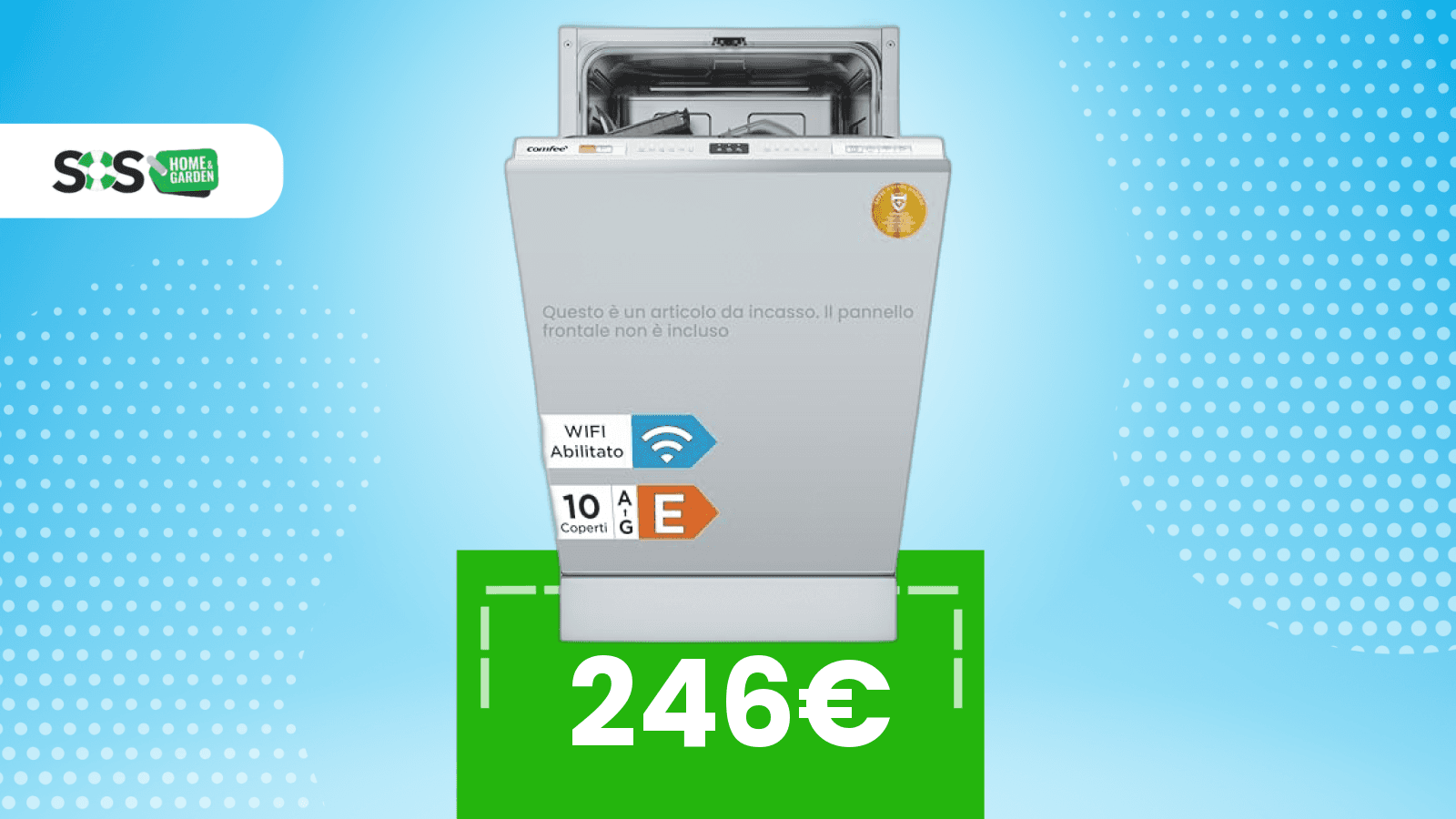 Immagine di Dalla cucina al WiFi: la lavastoviglie che parla a internet, solo 245€