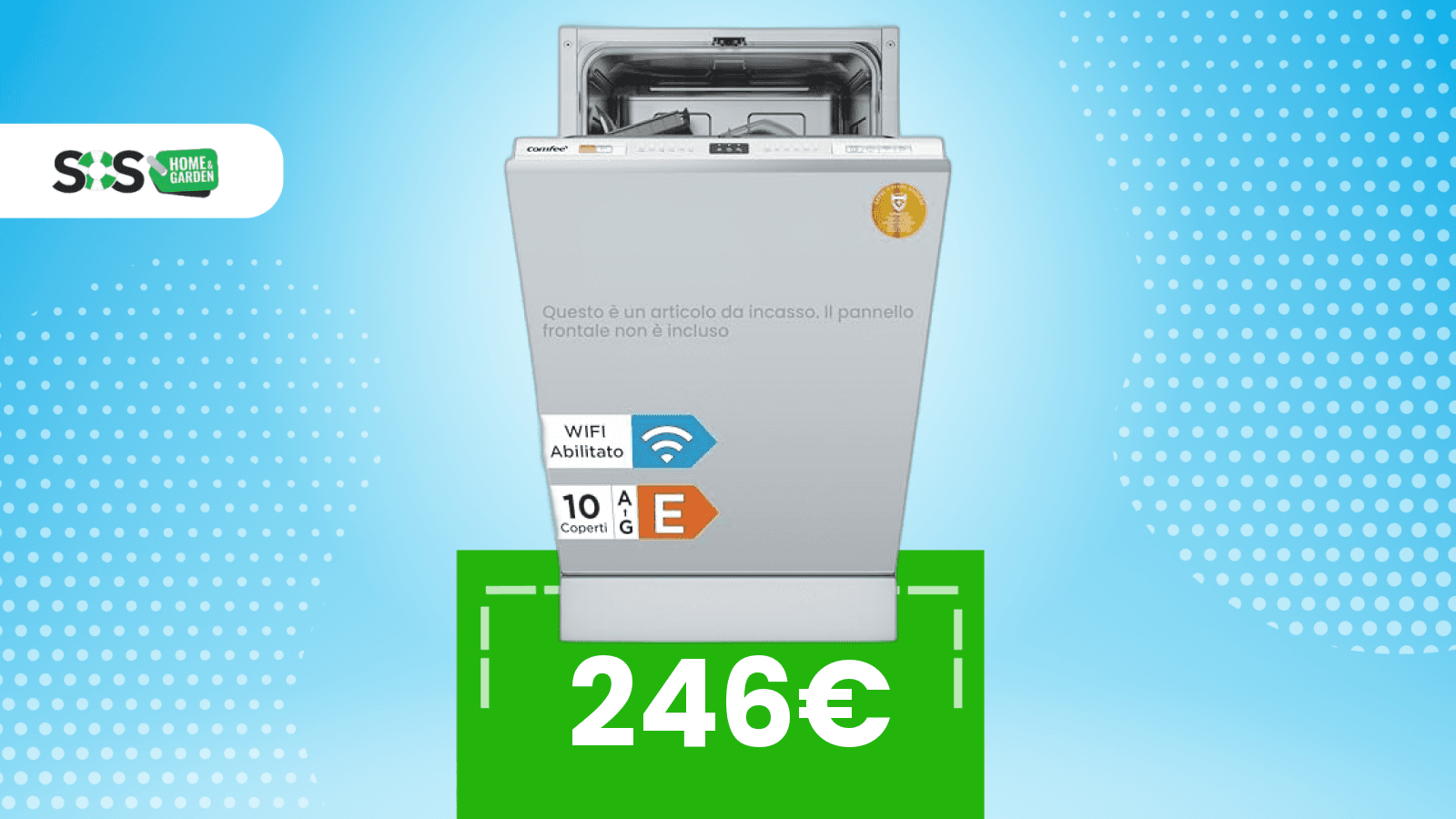 Immagine di Dalla cucina al WiFi: la lavastoviglie che parla a internet, solo 245€