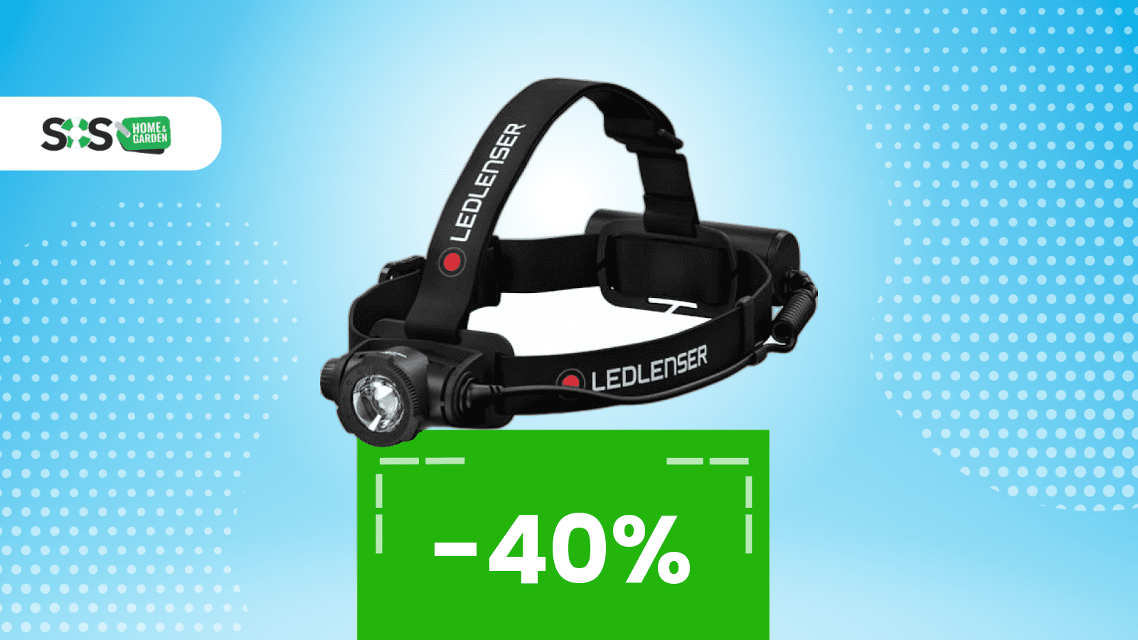 Immagine di Torcia hands-free: illumina davanti a te, ora -40% su Amazon!
