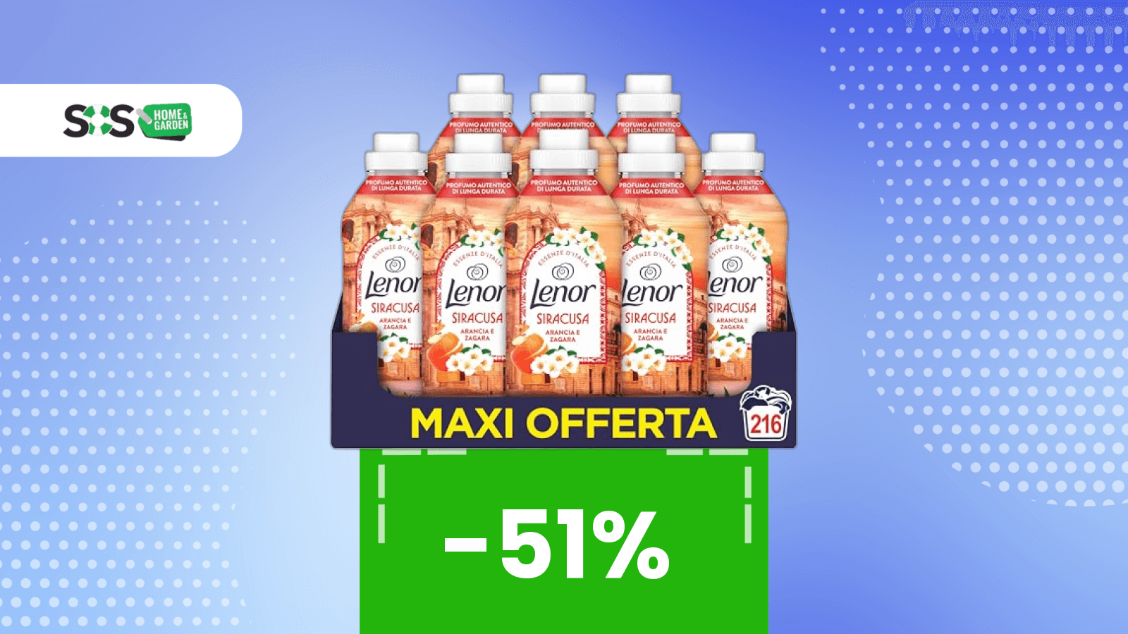 Immagine di Supermercati avvisati: l’offerta Amazon su Lenor è imbattibile