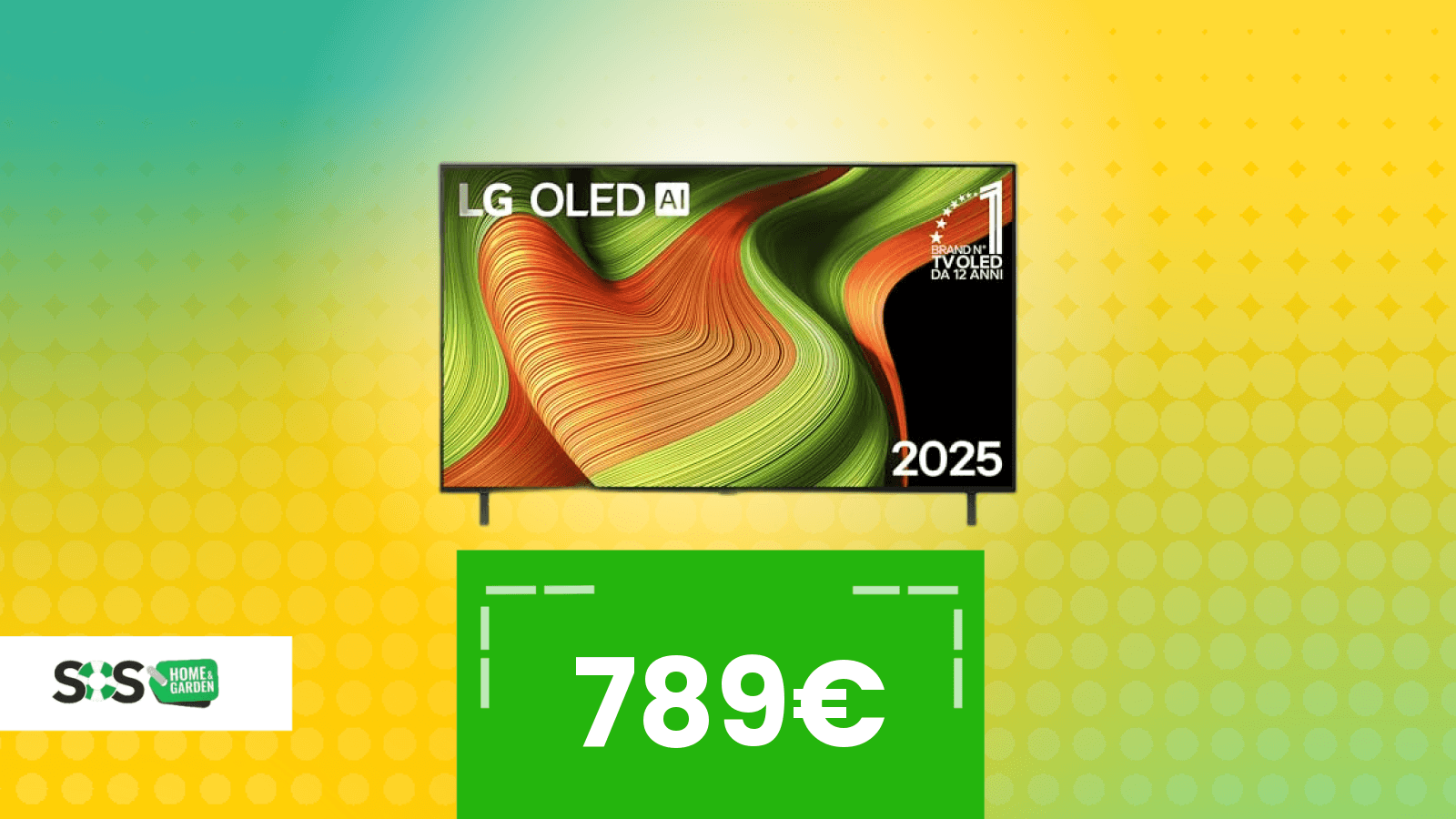 Immagine di LG OLED AI B5 55 pollici a 789€ su Amazon: Smart TV 4K con α8 Gen2