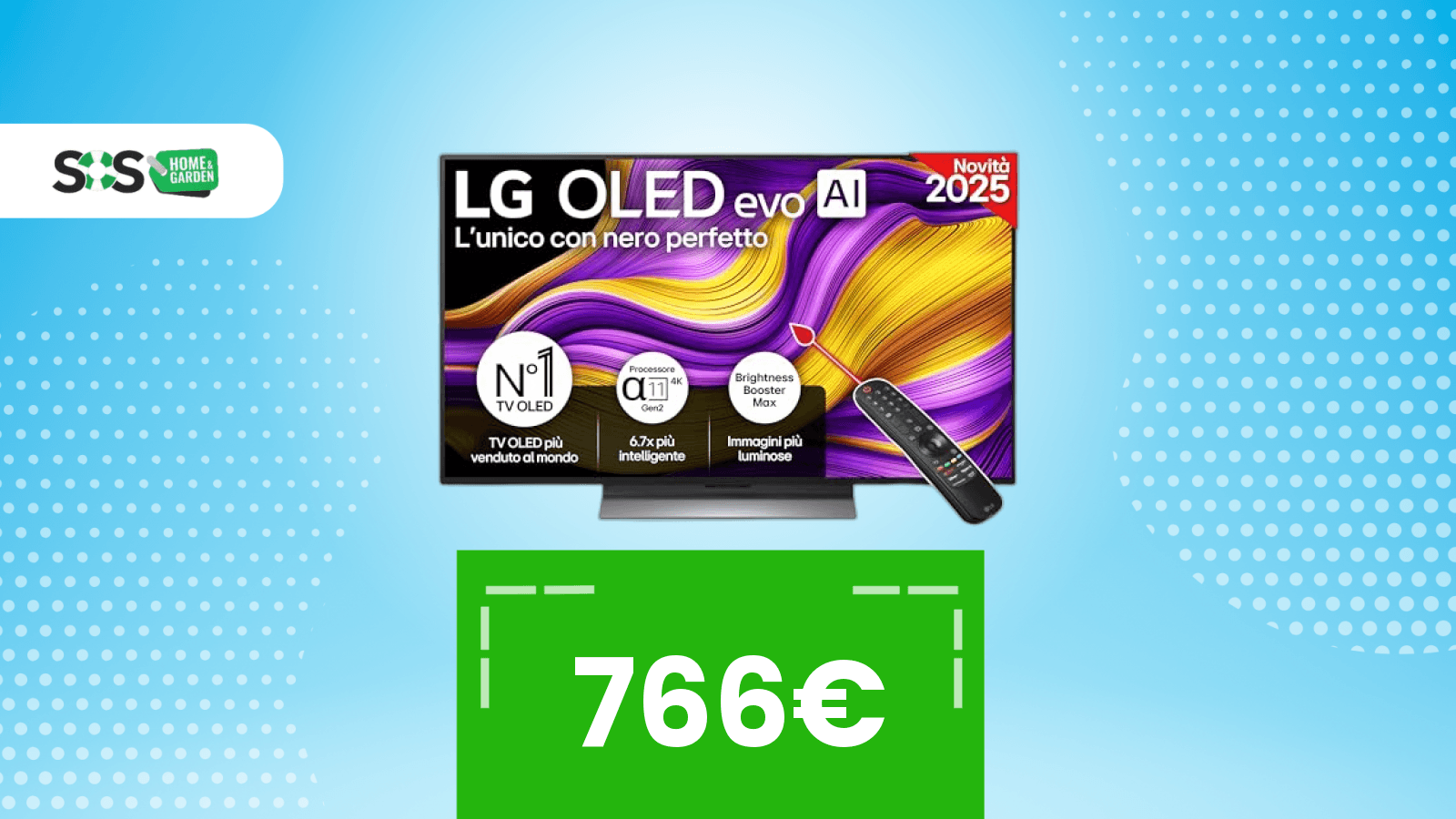 Immagine di 766€ per la LG OLED G5? Sì, ma devi muoverti subito