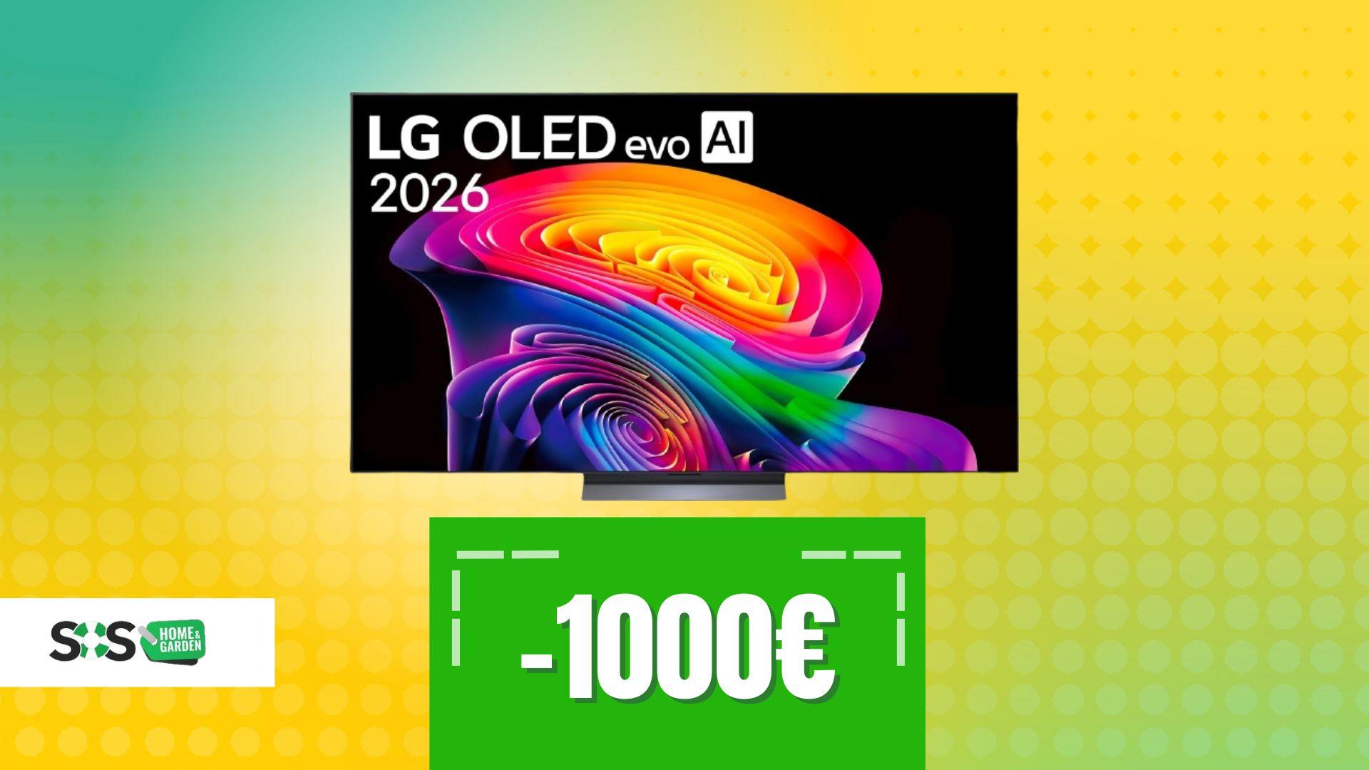 Immagine di Prezzo folle su Amazon (-1000€): LG C6 OLED, il candidato top del 2026