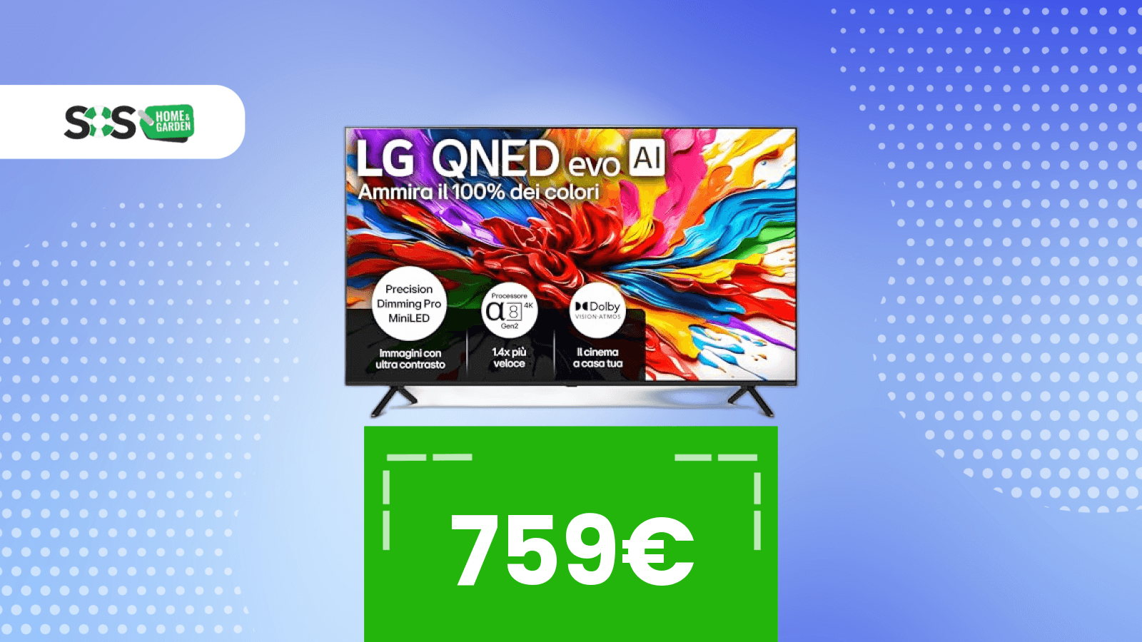 Immagine di Anche se arriva dopo Natale, questa TV LG oggi costa meno che mai