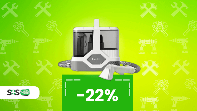 Immagine di Tappeti al primo posto? Nessun robot è all’altezza di questo lavatappeti (oggi in promo)