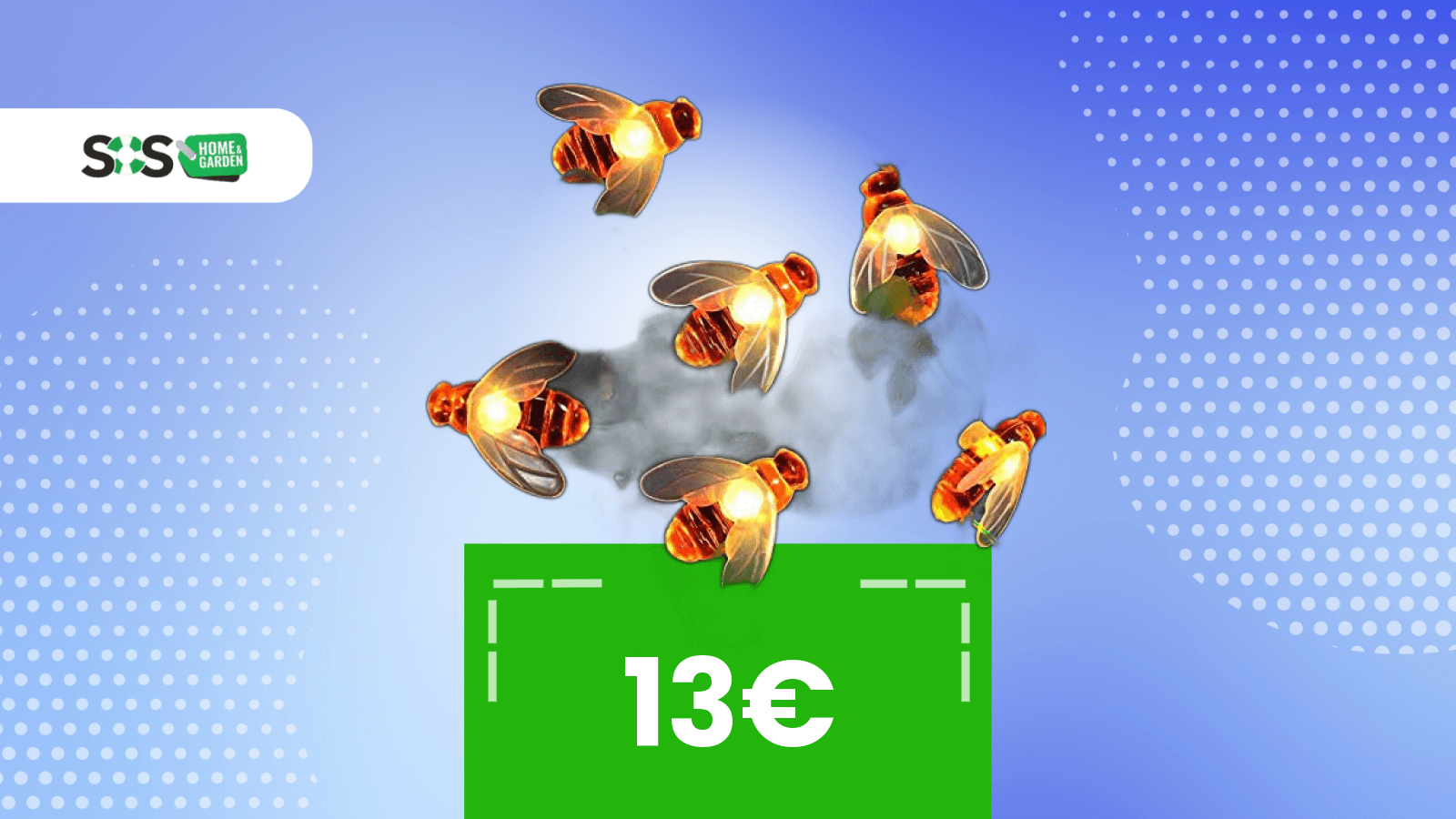 Immagine di Il trucco delle luci LED solari per avere un giardino brulicante di api