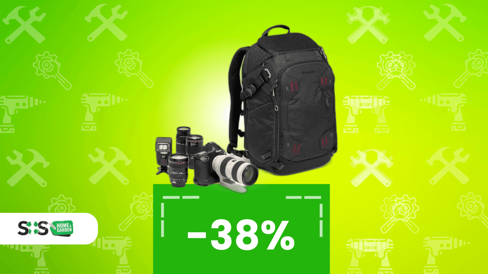 Immagine di Con questo zaino, la tua attrezzatura fotografica è come a casa. Che comodità!