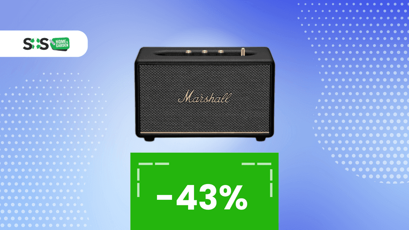 Immagine di Marshall Acton III Bluetooth, CHE PREZZO! Su Amazon risparmi il 43%