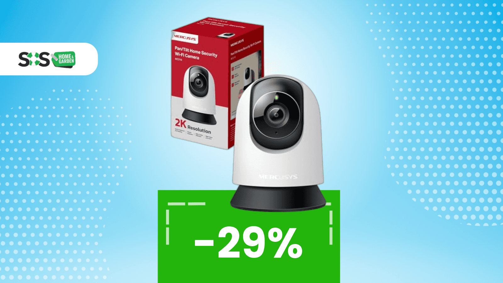 Immagine di La Blink Mini scende a 15€, ma la telecamera Mercusys la sfida allo stesso prezzo