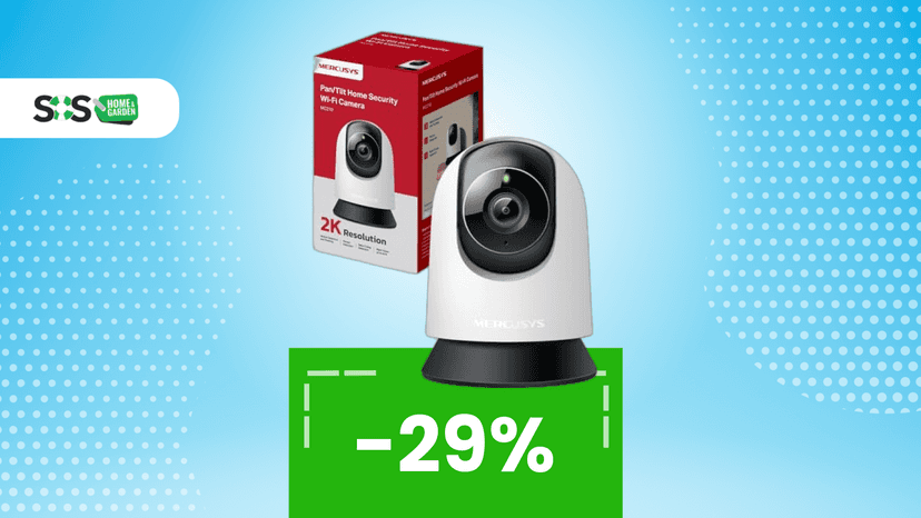 Immagine di La Blink Mini scende a 15€, ma la telecamera Mercusys la sfida allo stesso prezzo