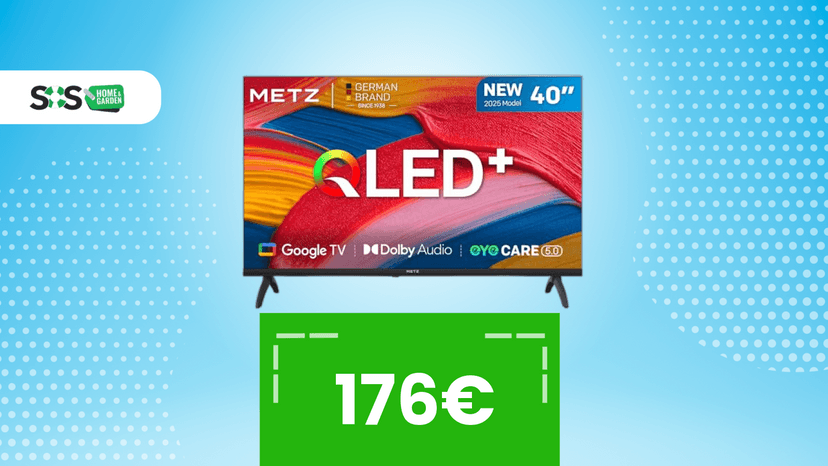 Immagine di Grande qualità a piccolo prezzo: scopri la TV da 176€ che ti stupirà