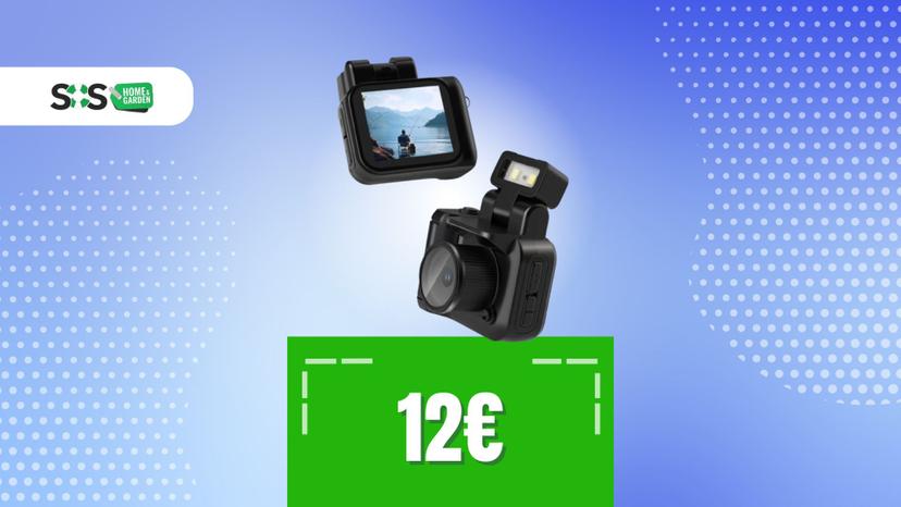 Immagine di Sorprendente mini telecamera: solo 12€, con flash e registra video!