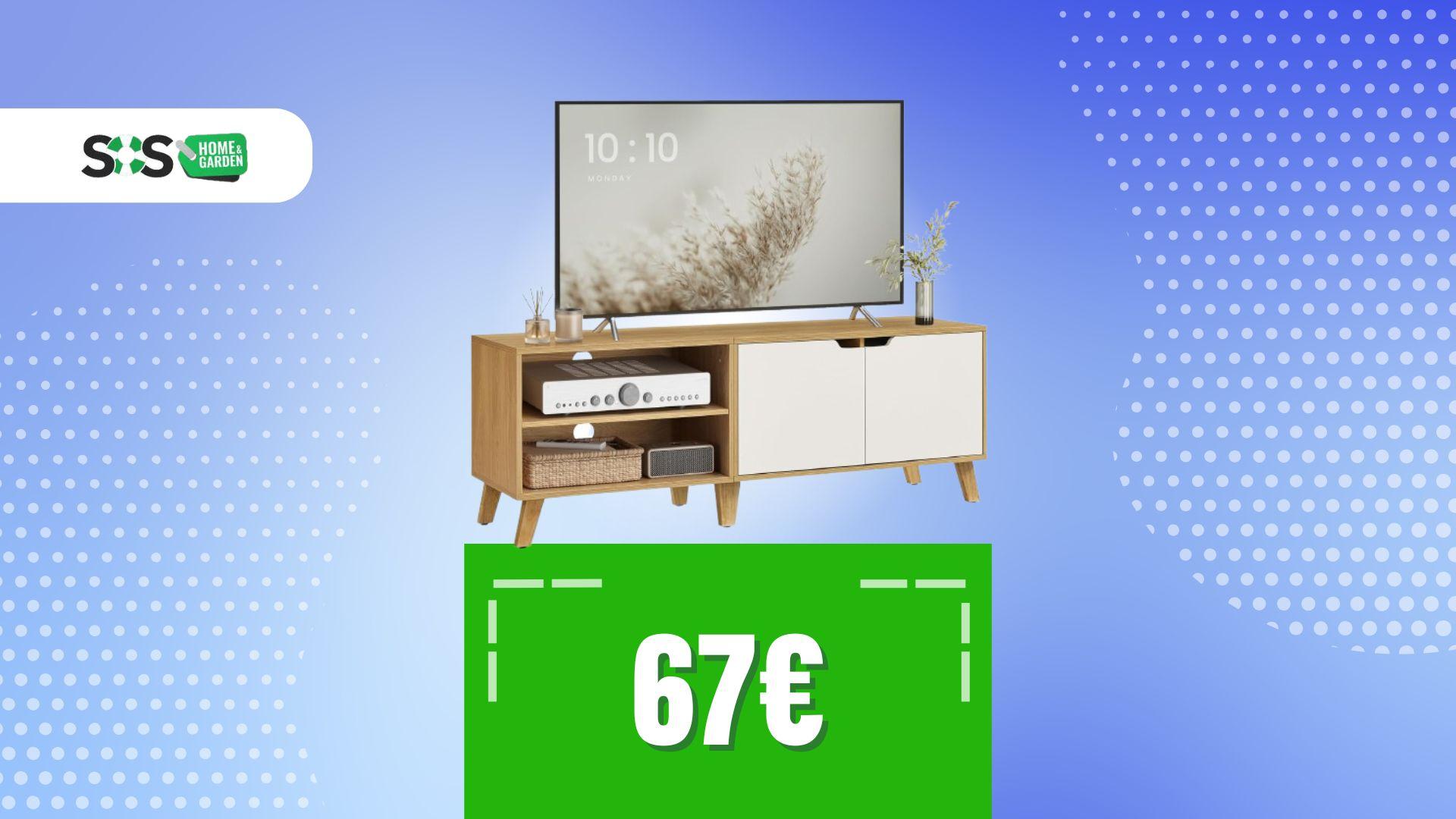 Immagine di È il momento giusto: arredare casa con 67€ grazie a questo mobile TV