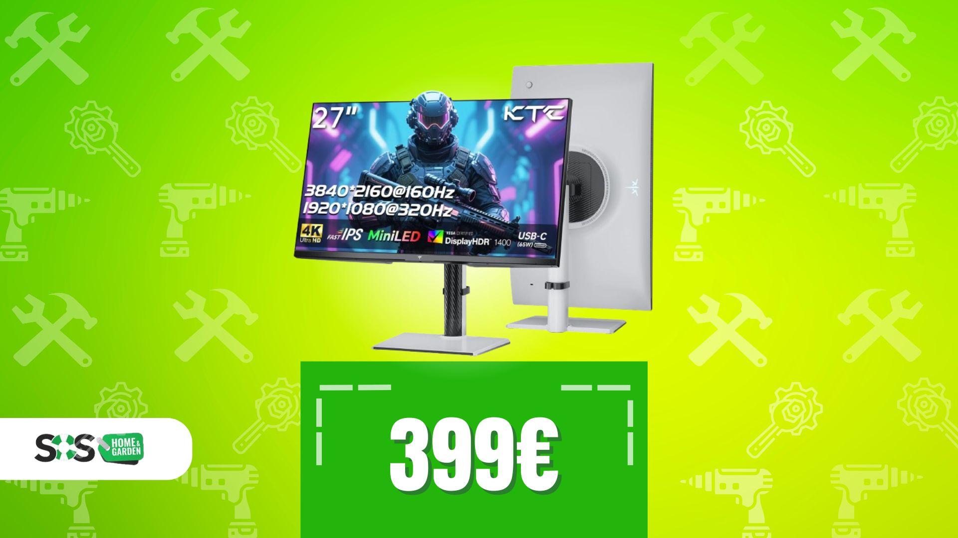 Immagine di Sotto i 400€ e competitivo: il monitor che sfida LG e Samsung