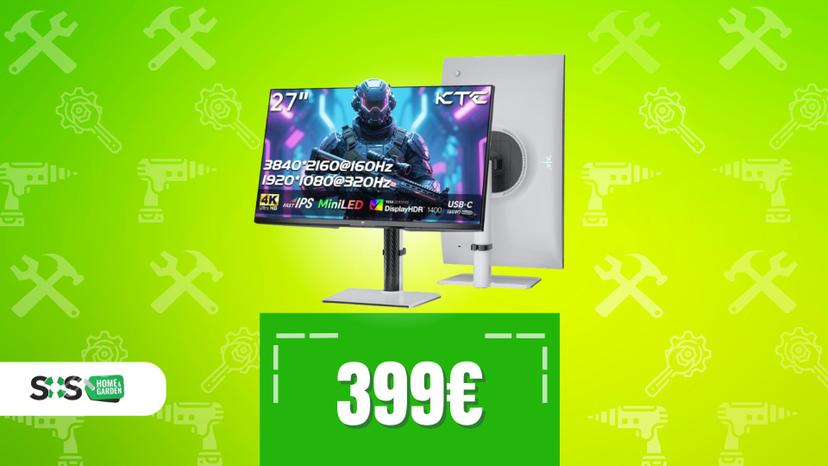 Immagine di Sotto i 400€ e competitivo: il monitor che sfida LG e Samsung