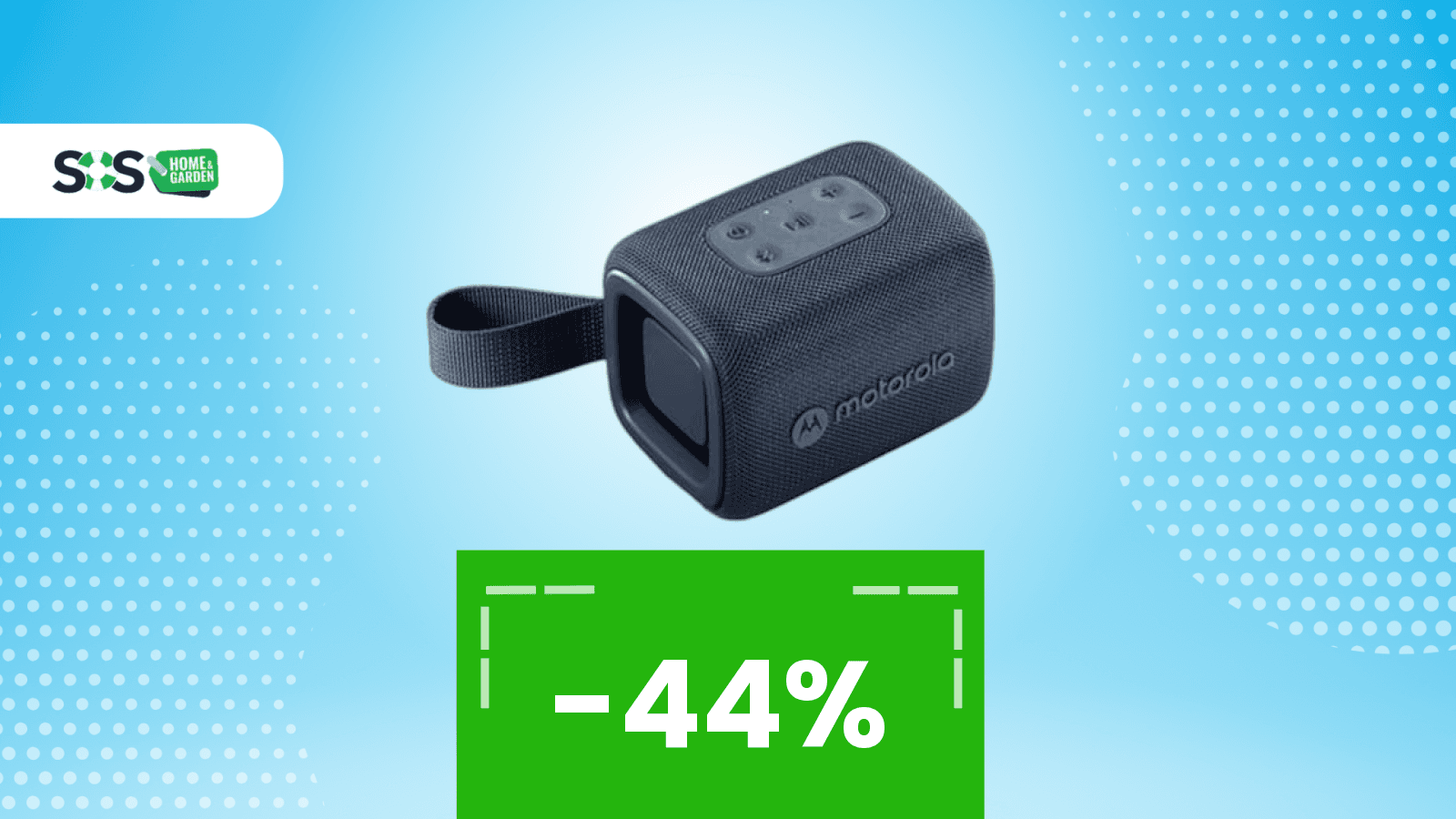 Immagine di Motorola ha il suo altoparlante portatile: e oggi Amazon lo sconta del 44%