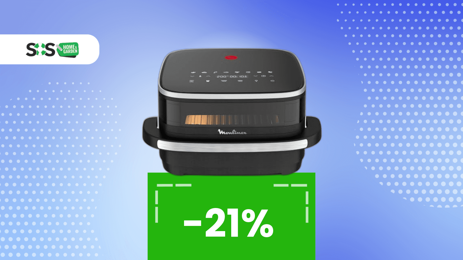 Immagine di Con 100€ puoi scegliere tante friggitrici ad aria, ma al Black Friday punta solo su questa Moulinex