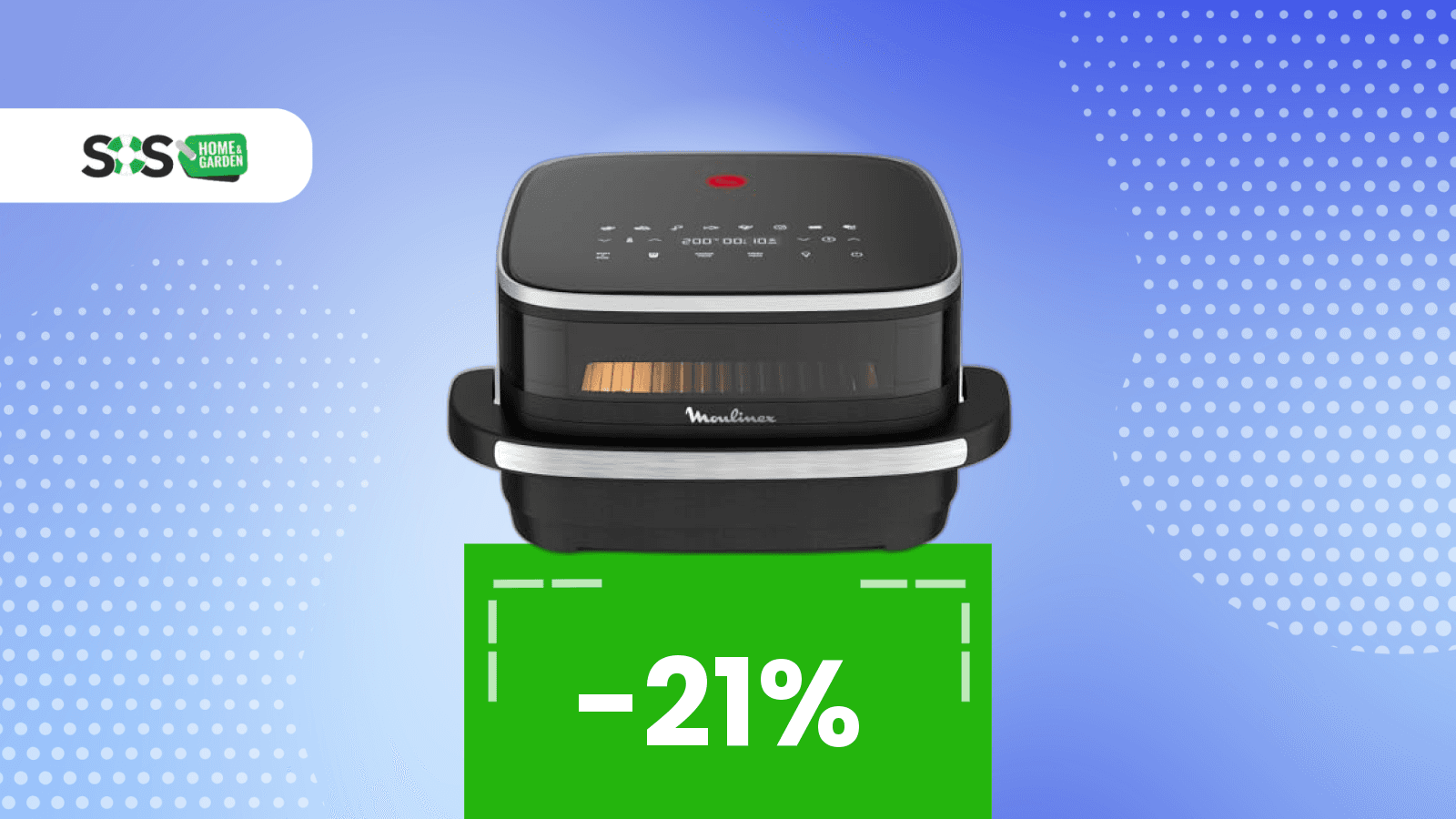 Immagine di Con 100€ puoi scegliere tante friggitrici ad aria, ma al Black Friday punta solo su questa Moulinex