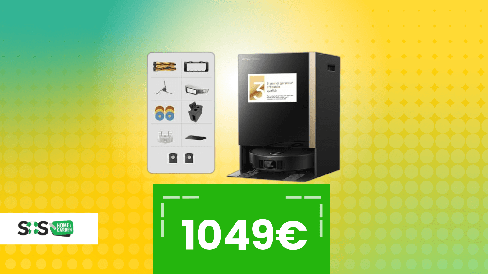 Immagine di Il Black Friday premia questo robot premium! Fai brillare la tua casa senza muovere un dito