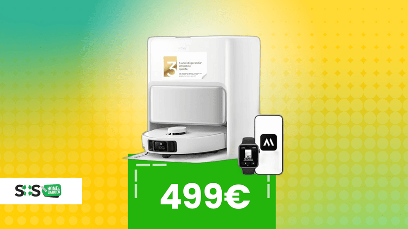 Immagine di Basta aspettare! Il robot aspirapolvere TOP ora costa meno di 500€