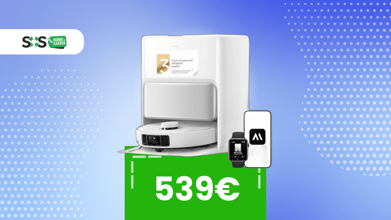 Immagine di Mova P50 Pro: il robot che sembra un lusso, ma il prezzo dice tutt’altro