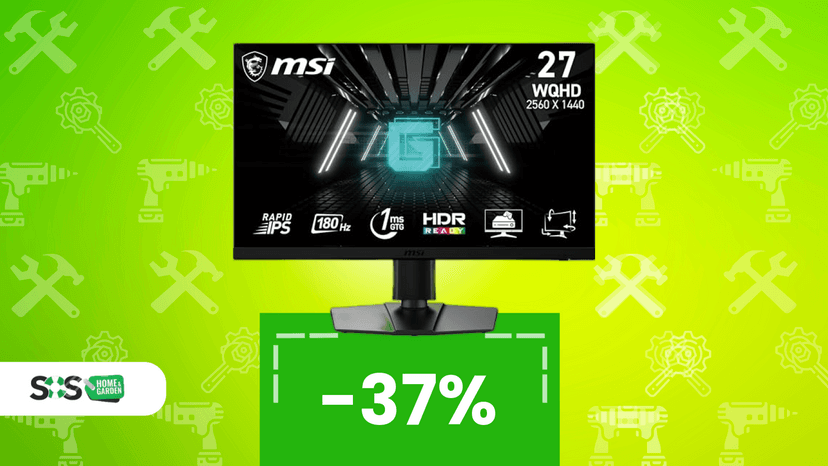 Immagine di Ottimo affare: questo monitor MSI a 189€ ti fa risparmiare il 37%
