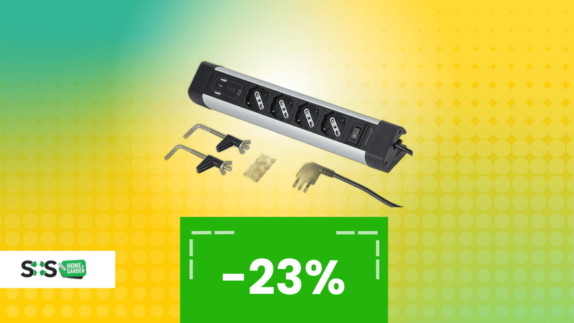 Immagine di Multipresa perfetta per lavorare: funzionale, sicura e sotto 30€