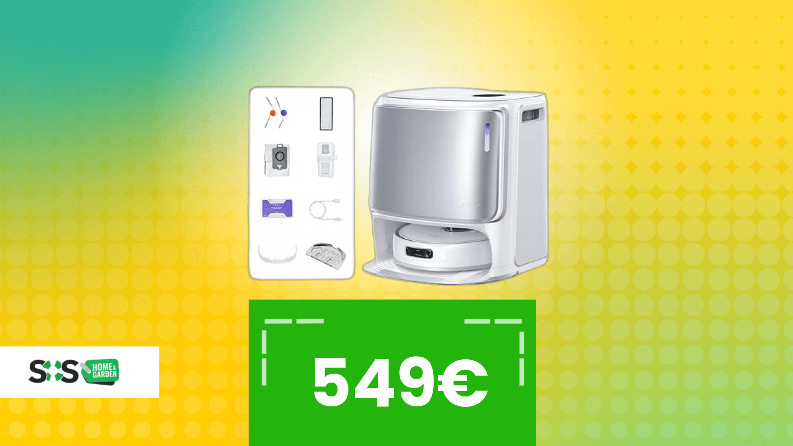 Immagine di Super aspirazione per questo roboto NARWAL scontato del 27%, e lava anche bene!