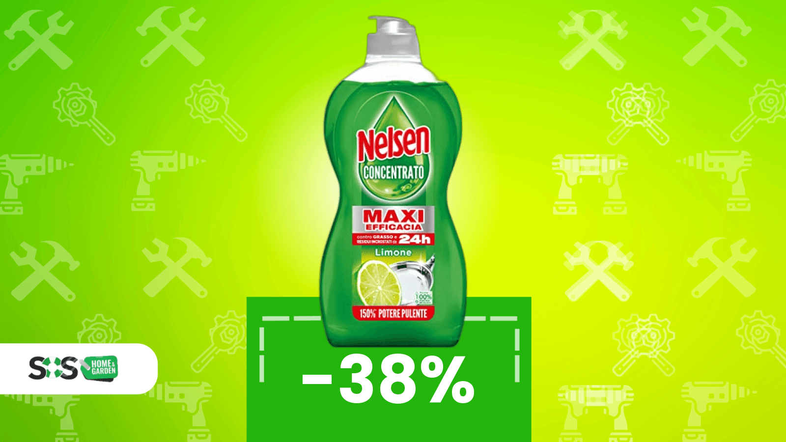 Immagine di Nelsen, il detersivo top seller: 1,40€ su Amazon. Il supermercato tiene il passo?