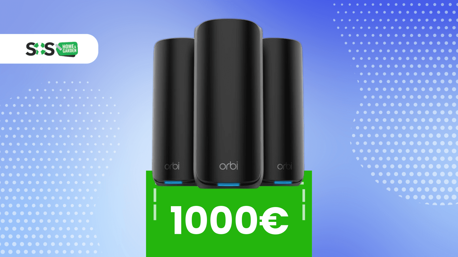 Immagine di NETGEAR Mesh WiFi 7 Orbi 870 Tri-band a un prezzo SHOCK! 1000€