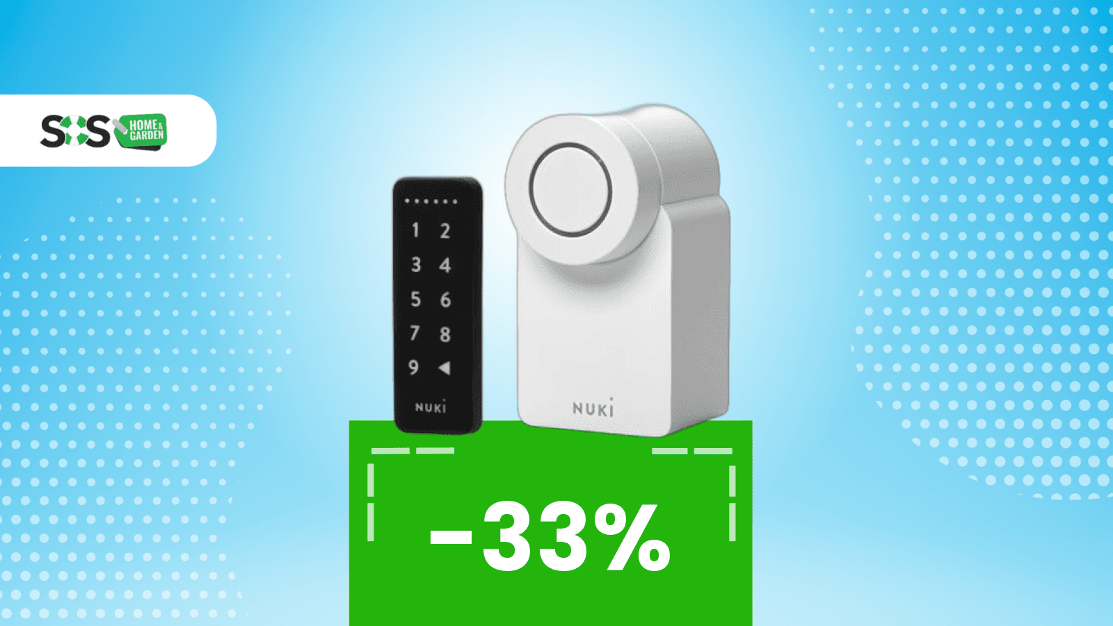 Immagine di Aggiungi modernità e protezione alla tua porta e approfitta della serratura smart a -33%