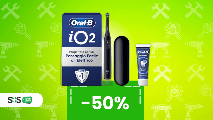 Immagine di Il tuo primo passo nella serie Oral-B iO costa meno di 50€