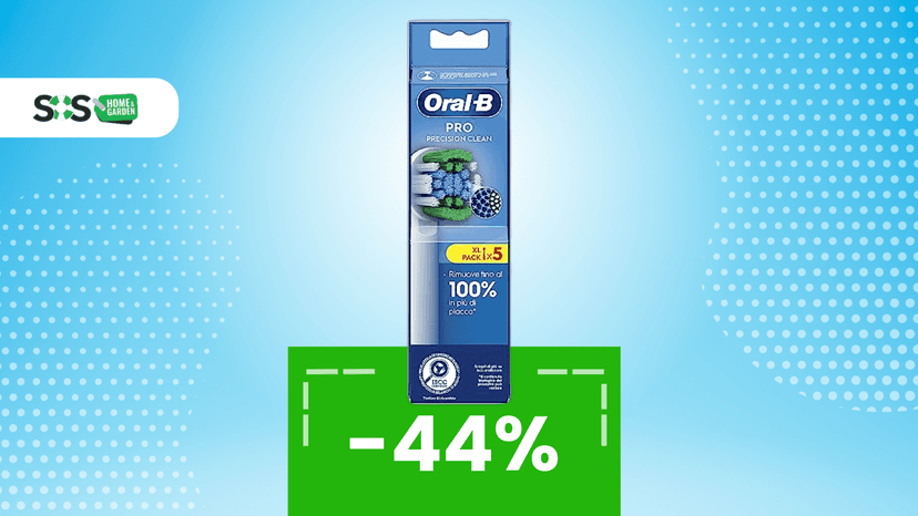 Immagine di Testine Oral-B consumate? Approfitta degli sconti sui ricambi