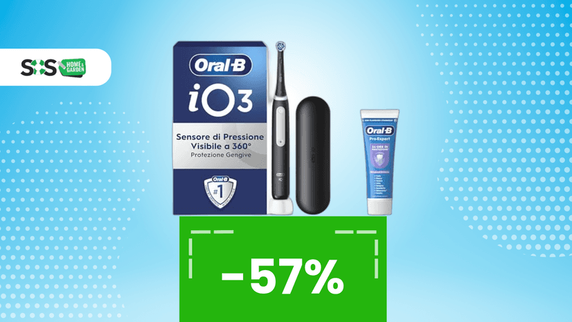 Immagine di Oral-B iO ora alla portata di tutti: solo 60€ invece di centinaia!