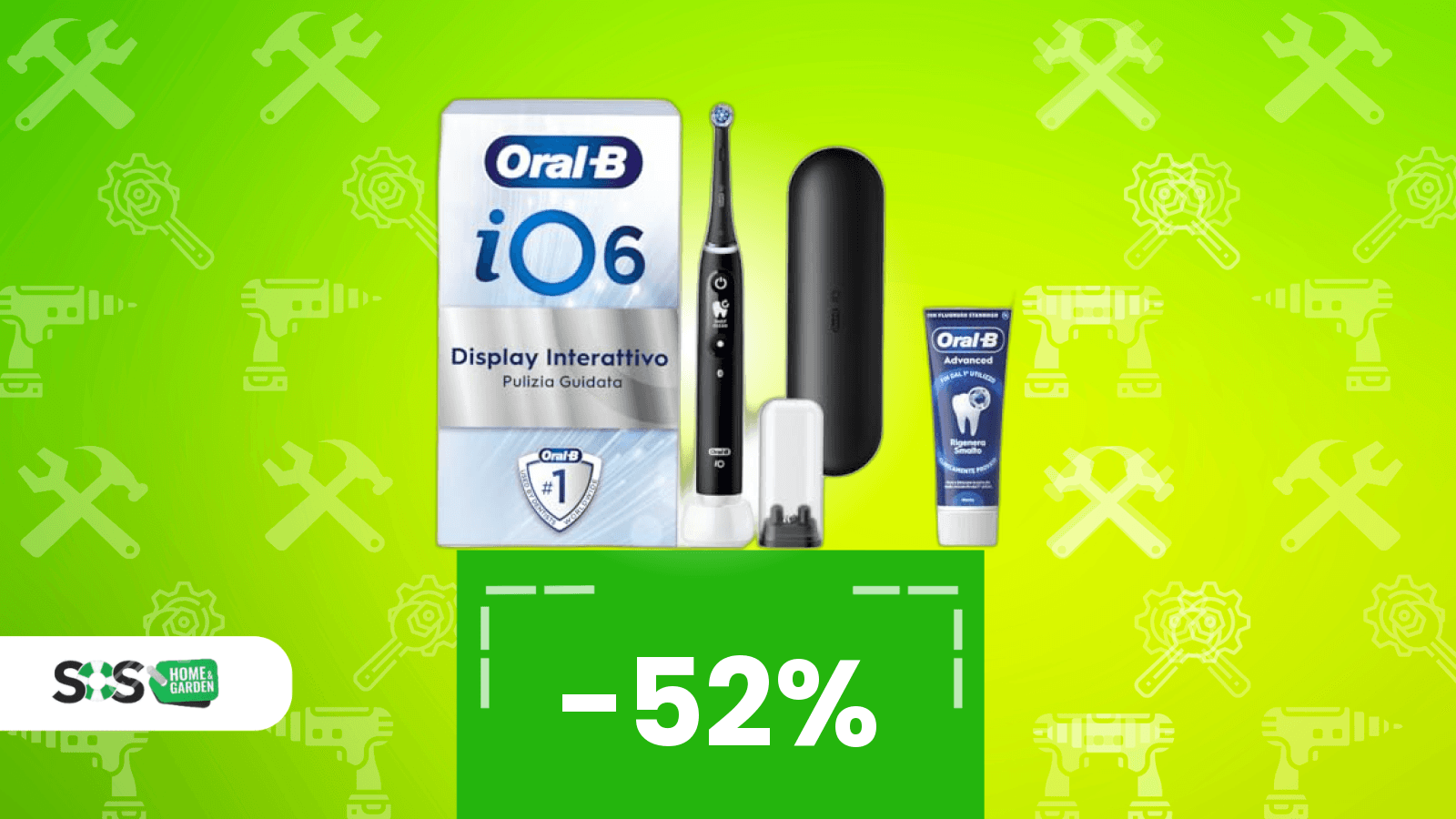 Immagine di Saltato il Black Friday, ma oggi l’Oral-B iO scende a più di metà prezzo