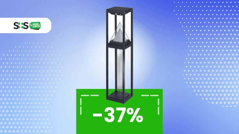 Immagine di Più luce, più stile, meno spesa: scopri il lampioncino solare Amazon