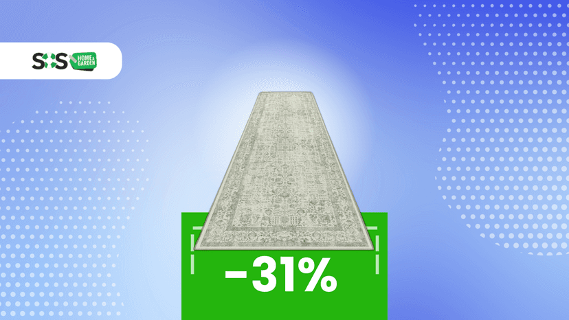 Immagine di Questo tappeto darà un nuovo look alla tua casa (offerta Amazon imperdibile)