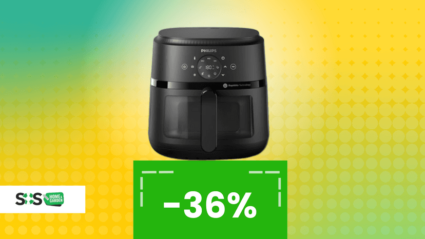 Immagine di La friggitrice ad aria n°1 sotto i 70€: offerta esclusiva Black Friday