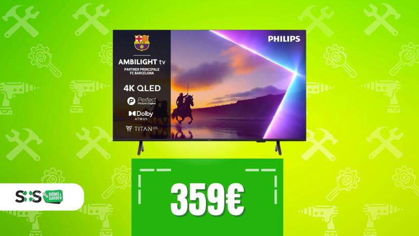 Immagine di QLED e Ambilight: l’esperienza che le altre TV possono solo immaginare